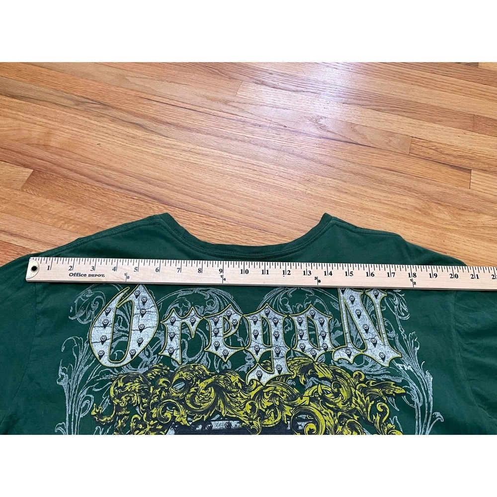 Men's T-Shirt Green 1876 University of Oregon Ducks Football Team Logo 2xl - Picture 7 of 7